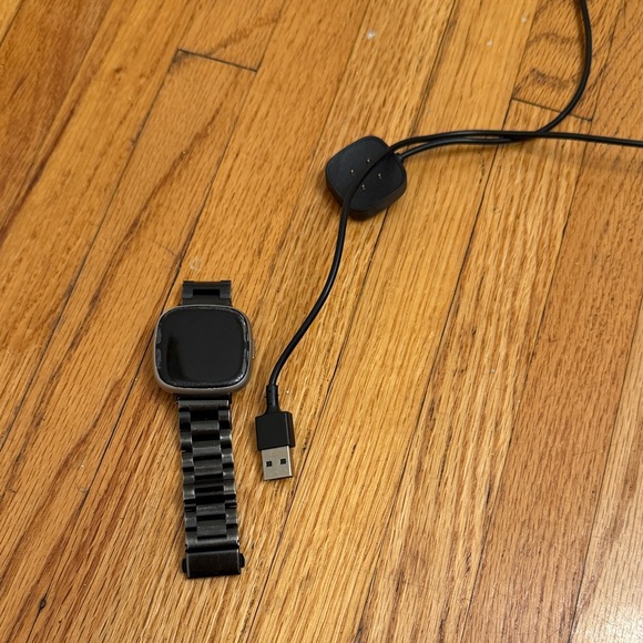 Fitbit Sense 2 Smartwatch with multiple bands and USB Charger
